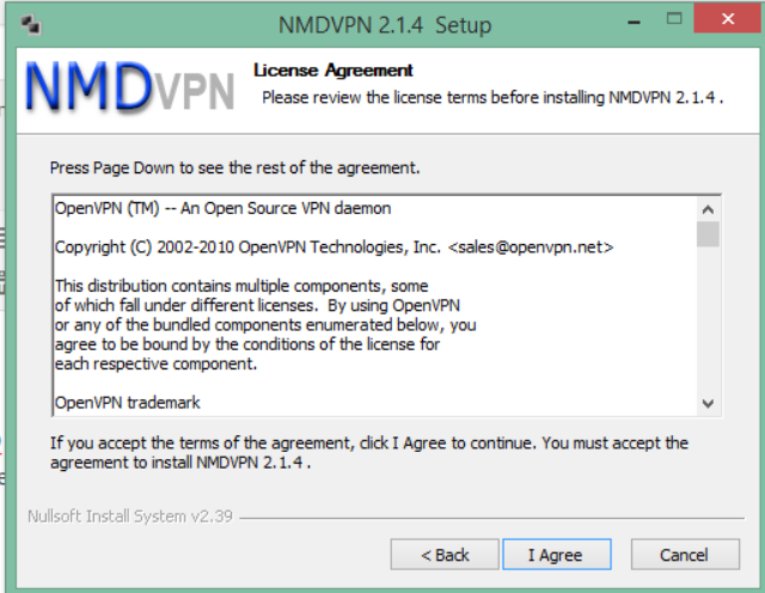NMD VPN for PC