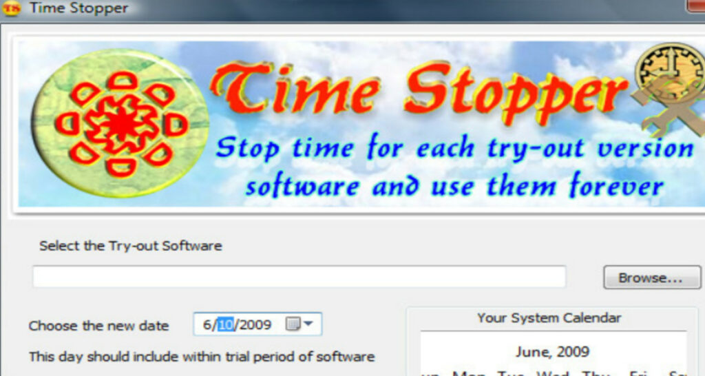 Download Time Stopper Software - Stop Trial Period Of Softwares