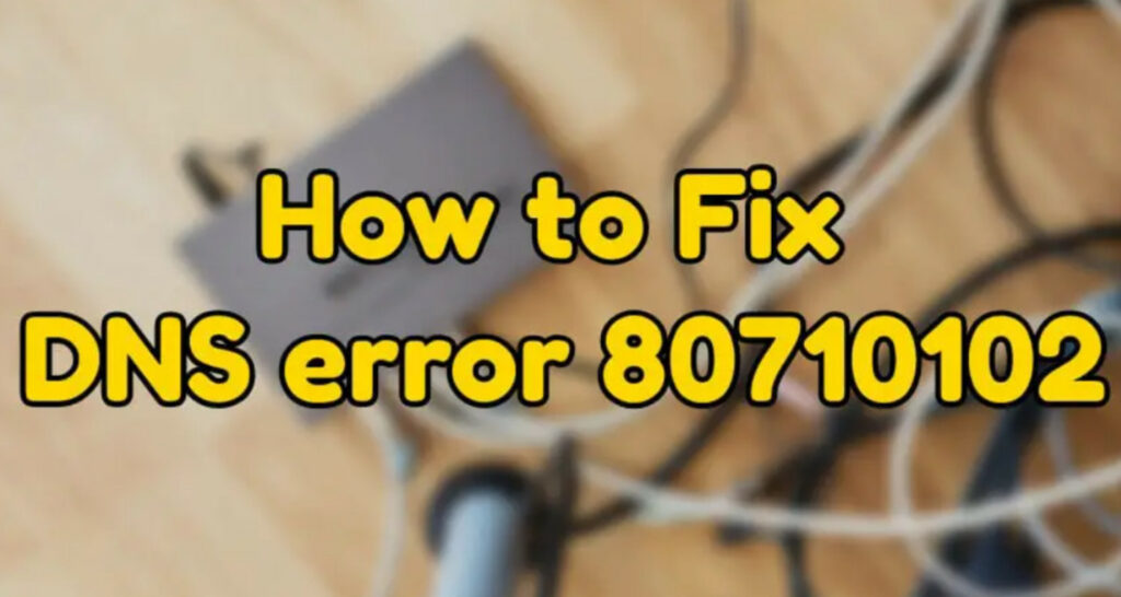 How to Fix PS3 DNS Error 80710102 On PlayStation Network