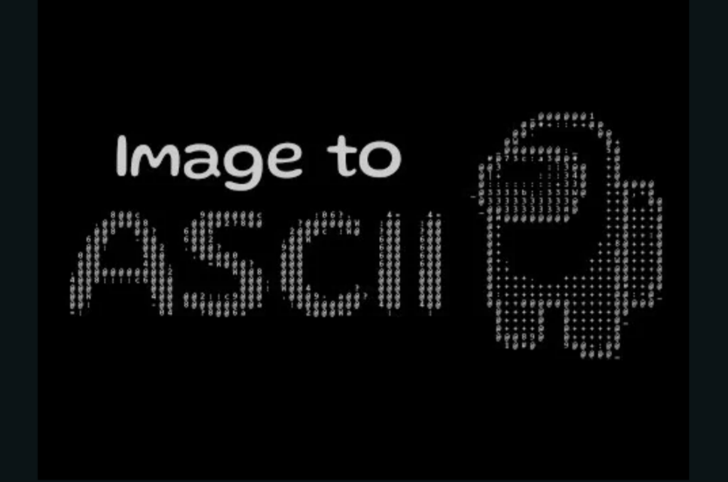 image to ASCII convertor