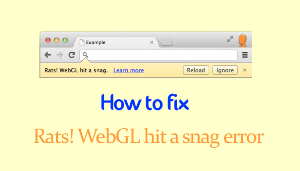 Rats WebGL Hit a Snag