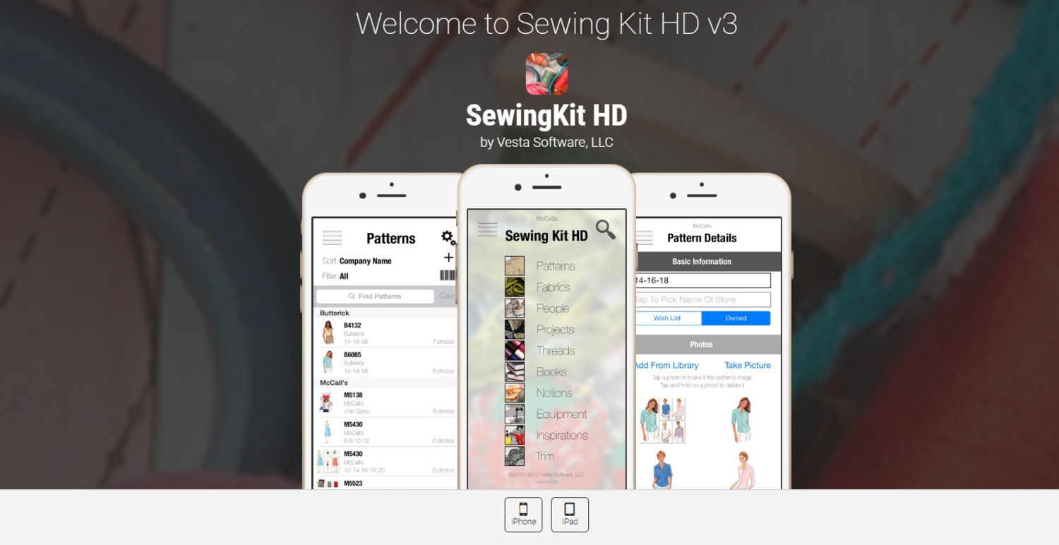 best clothing design apps for iPad-sewing kit hd