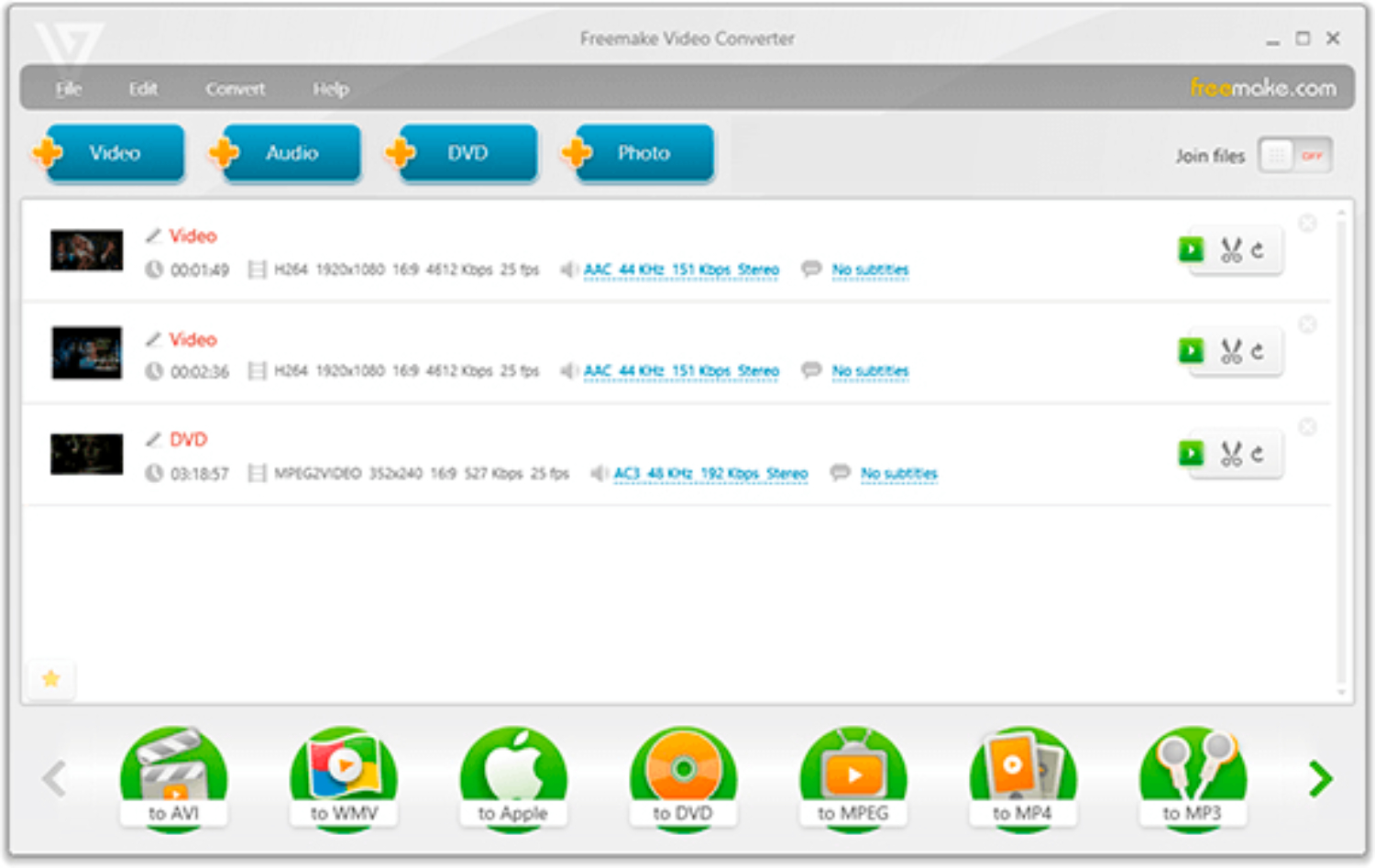 best free and paid vob to mp4 converters 