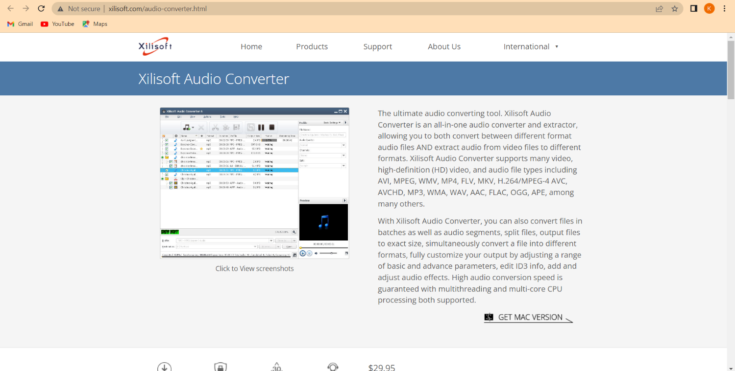 xilisoft audio converter