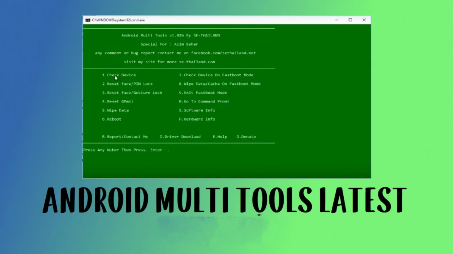 Android multi tools 