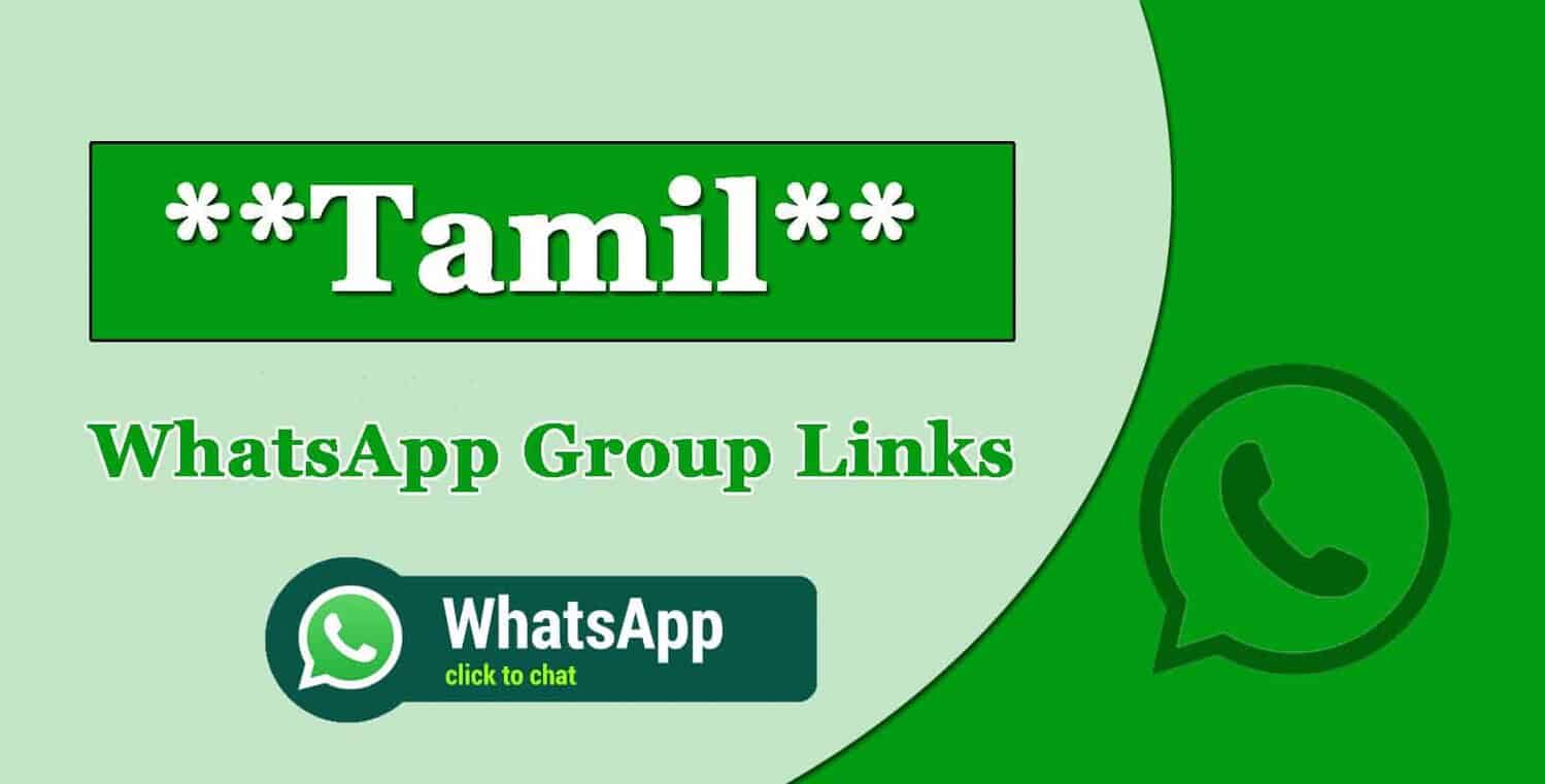 Tamil WhatsApp Group Links