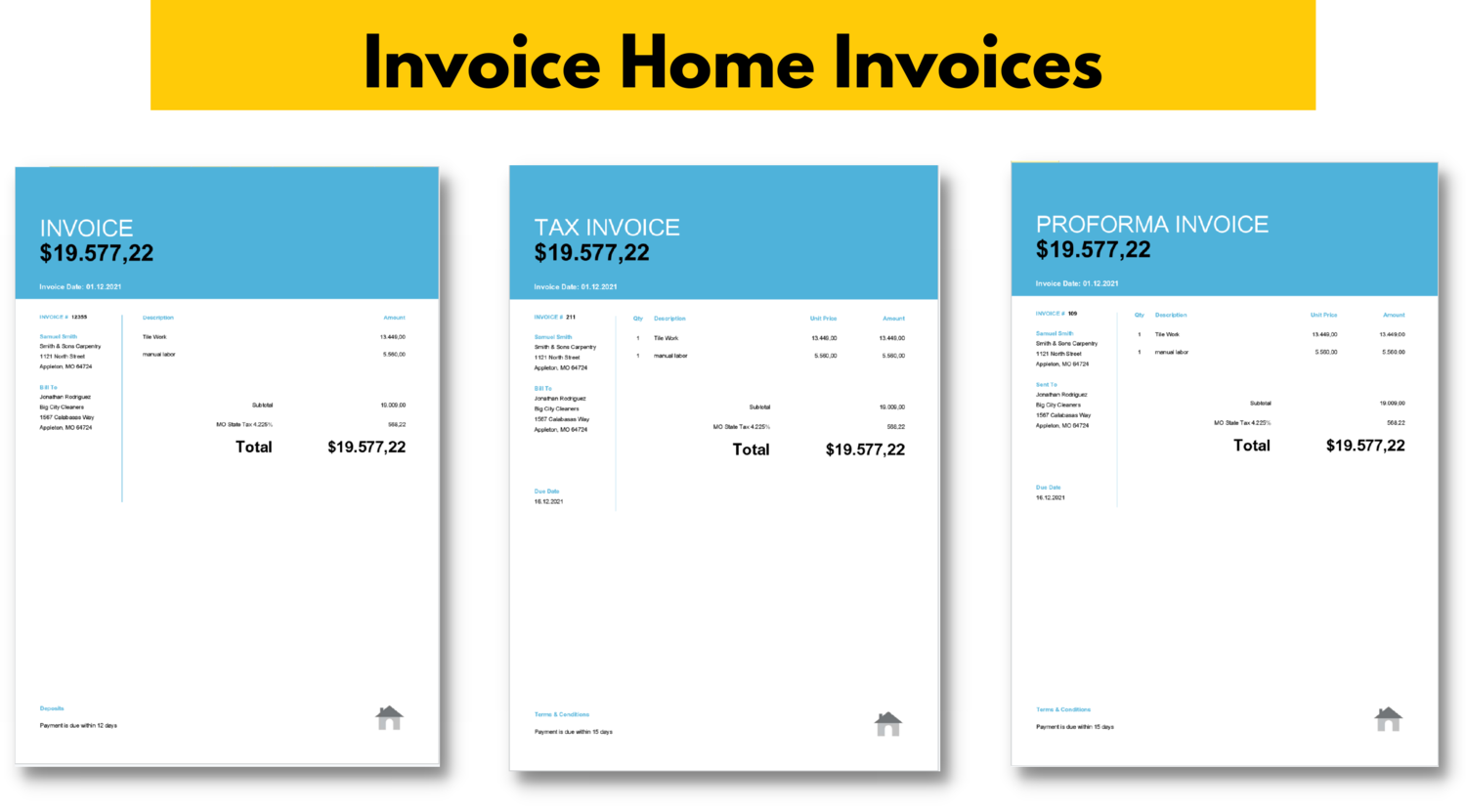 Invoicehome