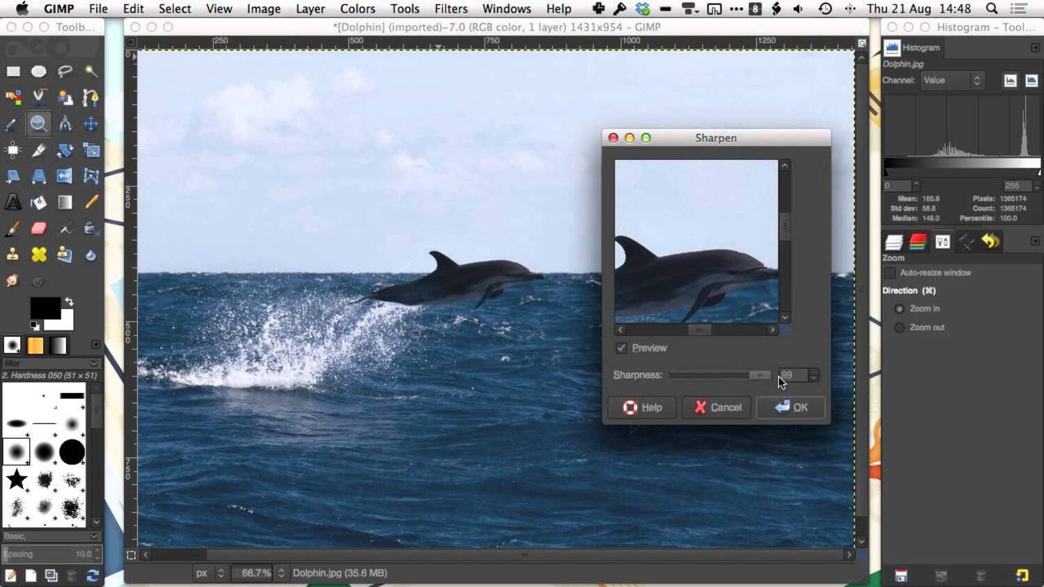 free graphic design software for mac-GIMP