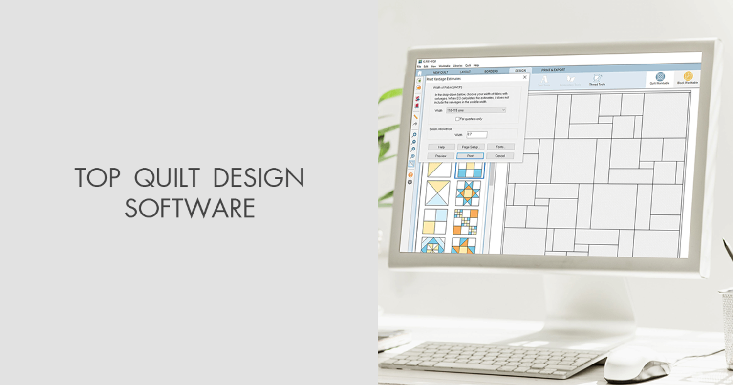 Quilt design software