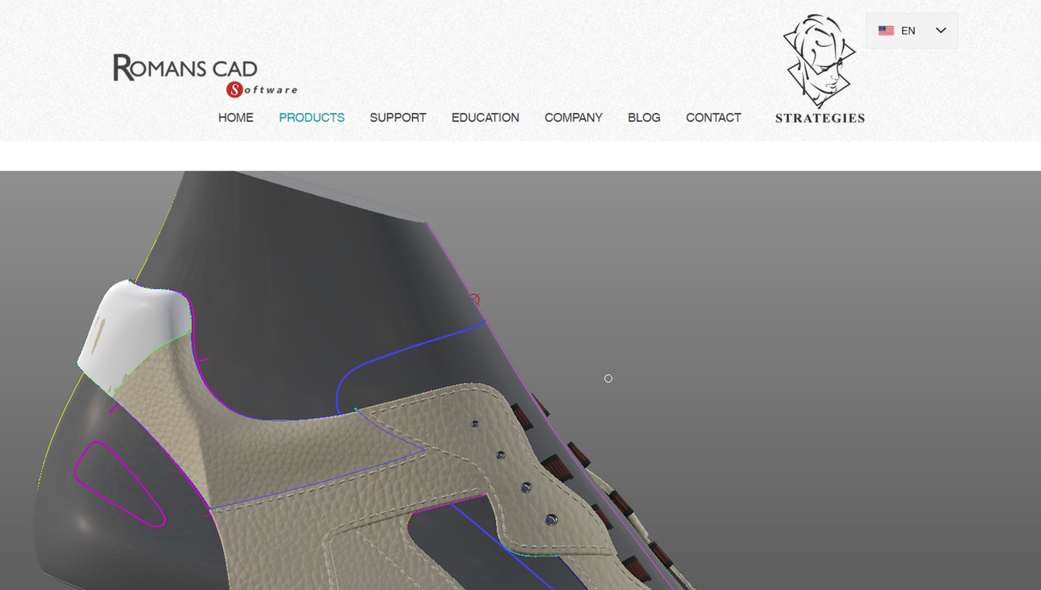 shoe design software-Romans CAD