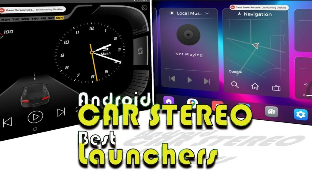 Android head unit launcher