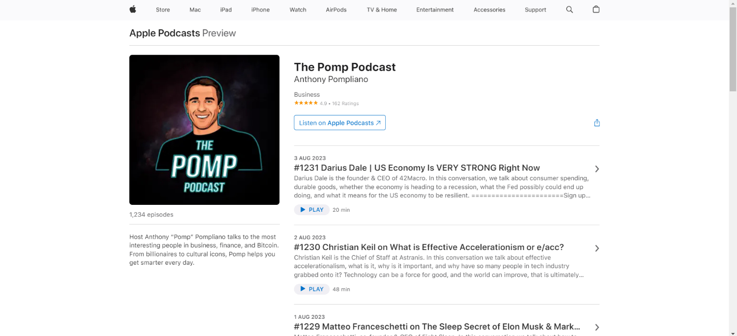 the pomp podcast