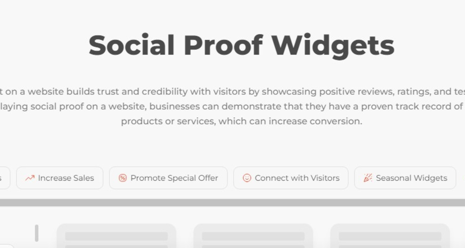 Understanding Social Proof Widgets