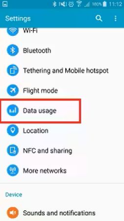 mobile data usage