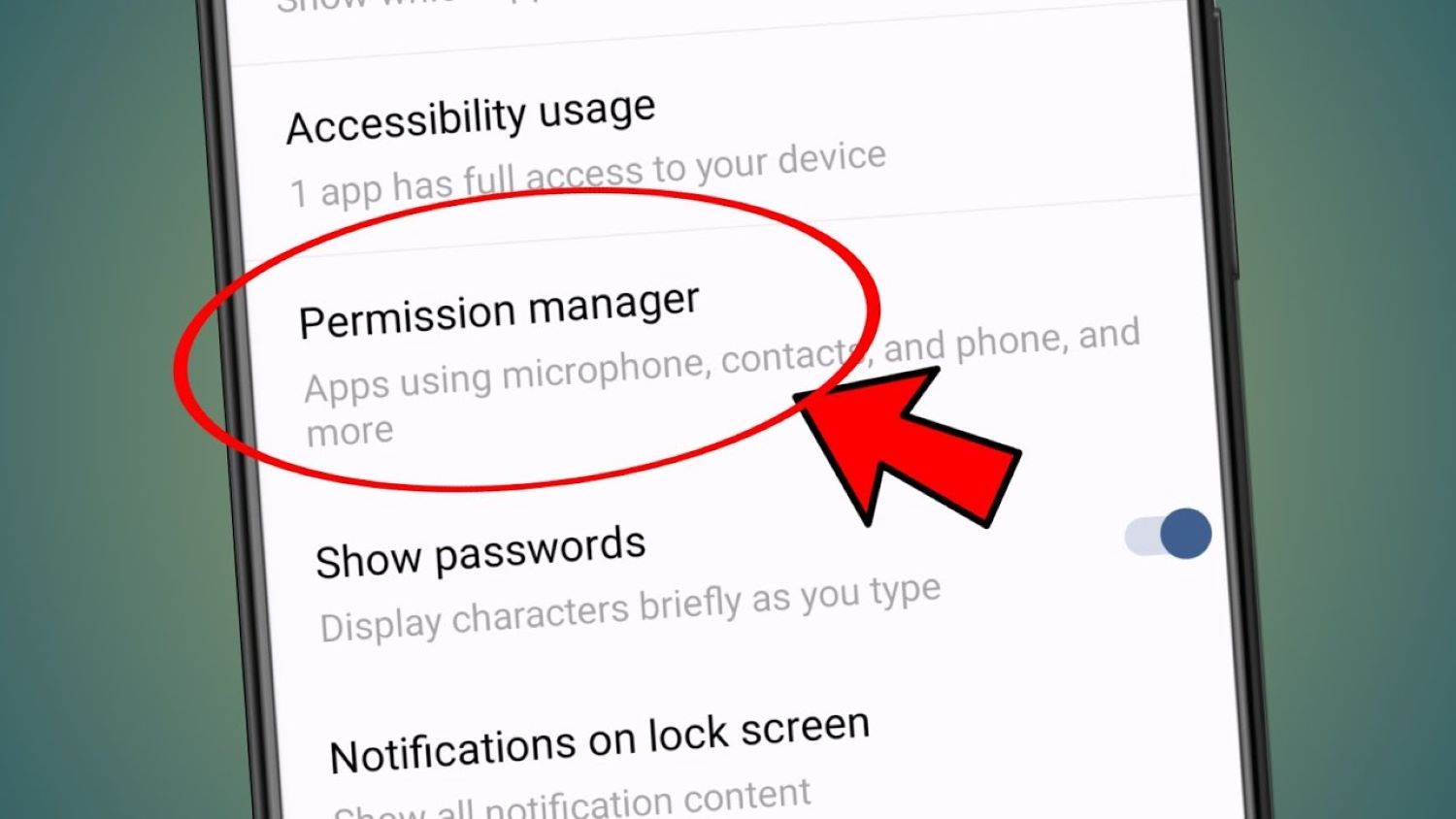 permission manager