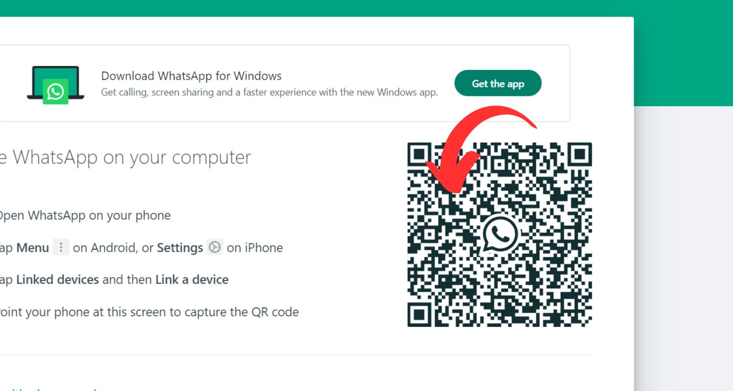 scan whatsapp web qr code