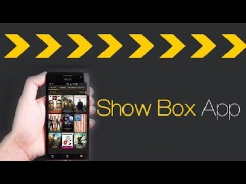 showbox app on smartphone