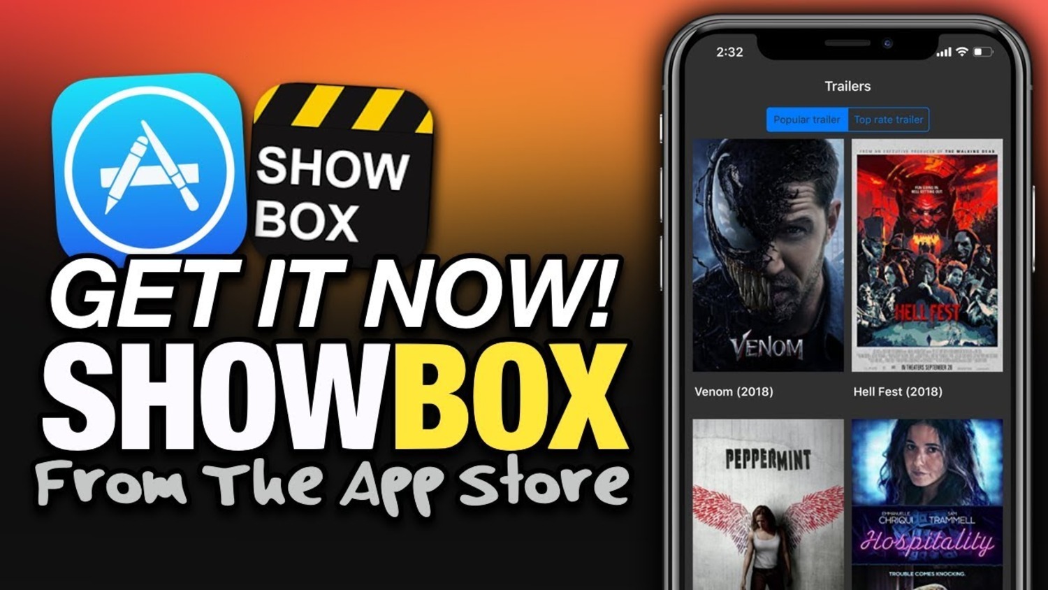 use show box on iphone
